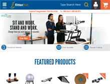 Tablet Screenshot of fitter1.com